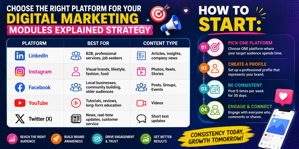 Digital Marketing Modules