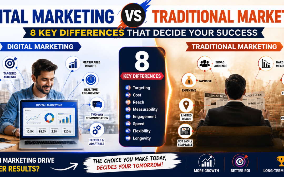 Digital Marketing vs Traditional Marketing: Which Strategy Drives Better Results?